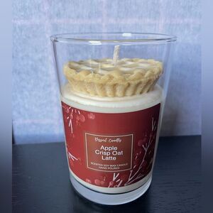 Apple Crisp Oat Latte Hand-poured Soy Wax Holiday Candle Made in Turkey